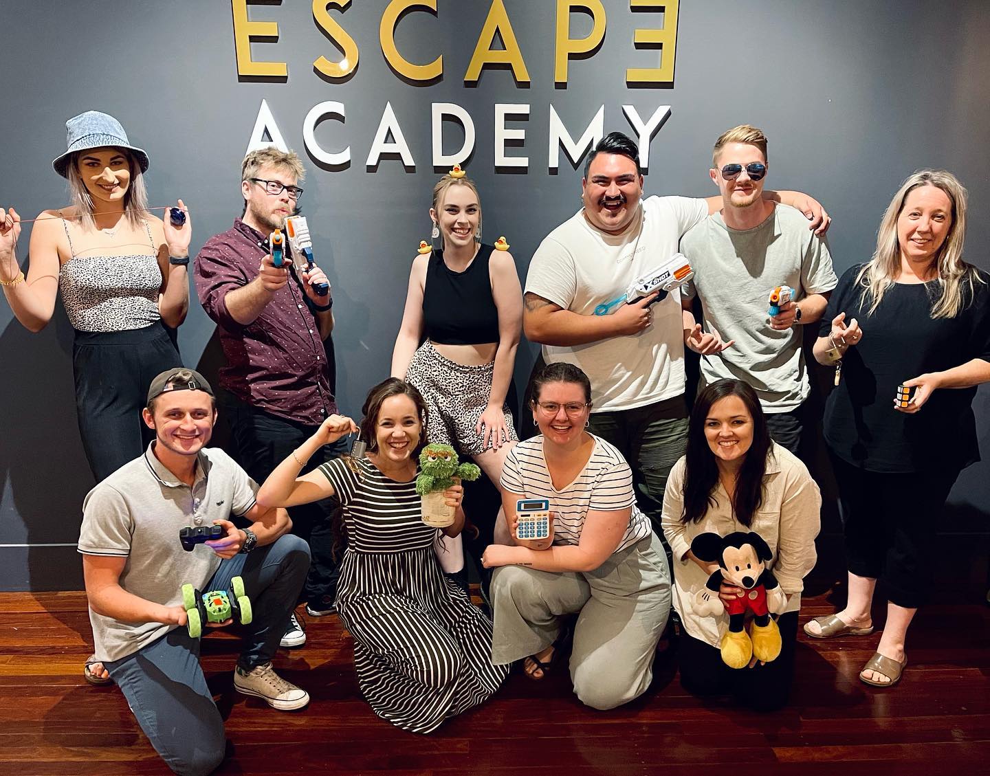 Today was the last day of lessons for Term 3, so we decided to go out as a team for a mission at @EscapeAcademyNQ 🧐🧩👏🔓