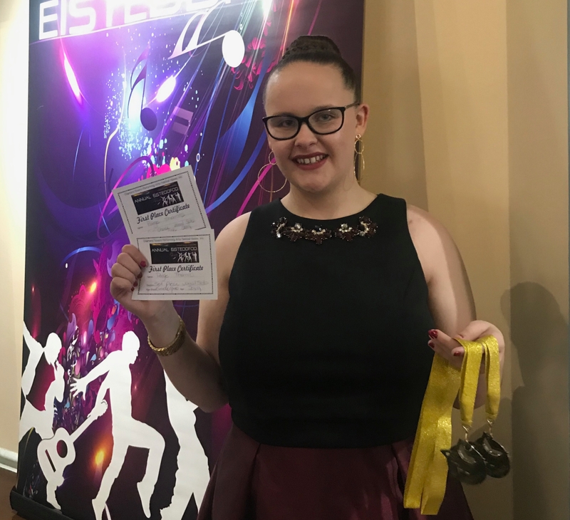Student Paige Thomas performed at the 2019 EKKA, and ranked 1st place in Eisteddfod!